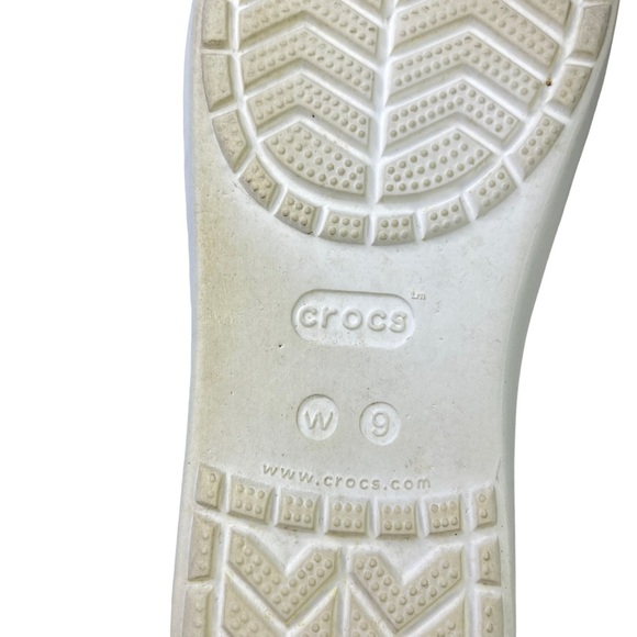 Crocs Citilane Dual Comfort Blue Elastic Slip On Flats Womens Size 9 - Picture 11 of 11